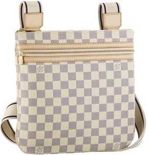 7A Replica Louis Vuitton Damier Azur Canvas Pochette Bosphore N51112 - Click Image to Close